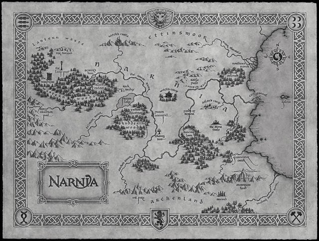 map of Narnia